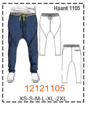 MOLDE PANTALONES HOMBRE 1 - Imagen 14