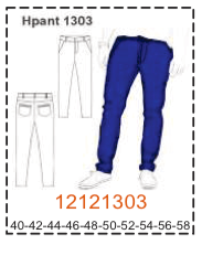 MOLDE PANTALONES HOMBRE 1 - Imagen 23