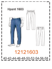 MOLDE PANTALONES HOMBRE 1 - Imagen 31