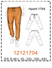 MOLDE PANTALONES HOMBRE 1 - Imagen 39