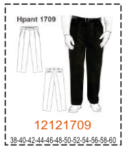 MOLDE PANTALONES HOMBRE 1 - Imagen 44
