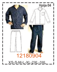 MOLDE PIJAMAS HOMBRE - Imagen 4