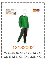 MOLDE PIJAMAS HOMBRE - Imagen 8