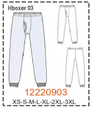 MOLDE ROPA INTERIOR HOMBRE - Imagen 3