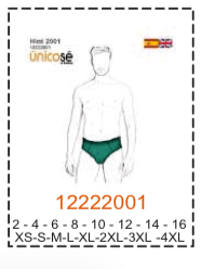 MOLDE ROPA INTERIOR HOMBRE - Imagen 10