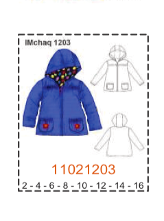 MOLDE CHAQUETA NIÑA - 1 - Imagen 21