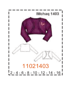MOLDE CHAQUETA NIÑA - 1 - Imagen 31