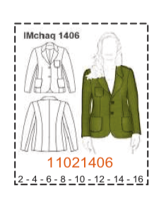 MOLDE CHAQUETA NIÑA - 1 - Imagen 34