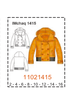 MOLDE CHAQUETA NIÑA - 1 - Imagen 43