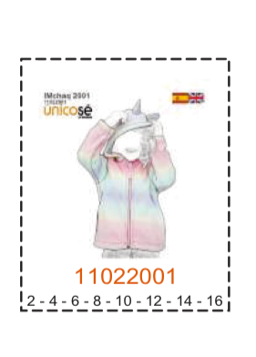 MOLDE PARKAS NIÑA - 2 - Imagen 12
