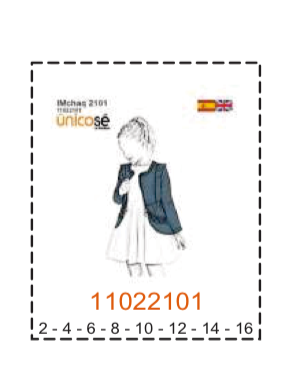 MOLDE PARKAS NIÑA - 2 - Imagen 13