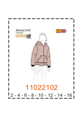 MOLDE PARKAS NIÑA - 2 - Imagen 14