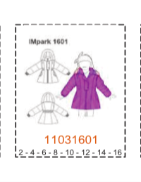 MOLDE PARKAS NIÑA - Imagen 7