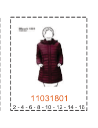 MOLDE PARKAS NIÑA - Imagen 9