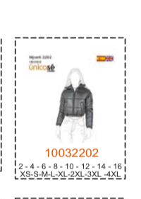 MOLDE PARKAS NIÑA - Imagen 12