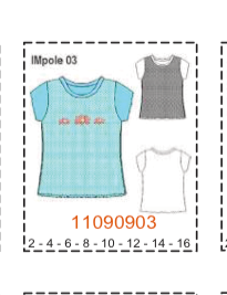MOLDE POLERAS NIÑA - 1 - Imagen 3