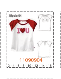 MOLDE POLERAS NIÑA - 1 - Imagen 4