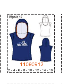 MOLDE POLERAS NIÑA - 1 - Imagen 12