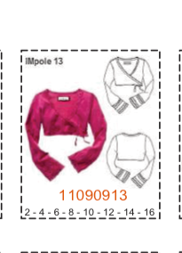 MOLDE POLERAS NIÑA - 1 - Imagen 13