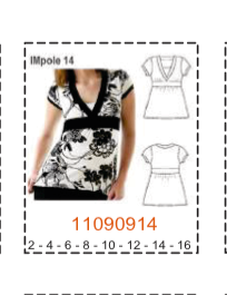 MOLDE POLERAS NIÑA - 1 - Imagen 14