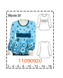 MOLDE POLERAS NIÑA - 1 - Imagen 20