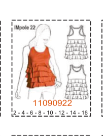 MOLDE POLERAS NIÑA - 1 - Imagen 22