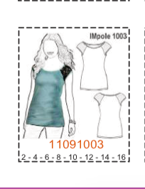 MOLDE POLERAS NIÑA - 1 - Imagen 26