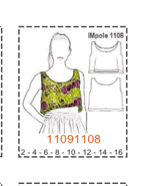 MOLDE POLERAS NIÑA - 1 - Imagen 35