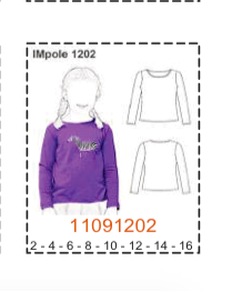 MOLDE POLERAS NIÑA - 1 - Imagen 40
