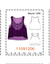MOLDE POLERAS NIÑA - 1 - Imagen 44