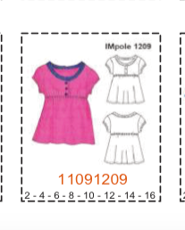 MOLDE POLERAS NIÑA - 1 - Imagen 47