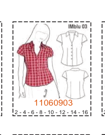 MOLDE BLUSAS NIÑA - Imagen 3