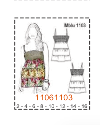 MOLDE BLUSAS NIÑA - Imagen 6