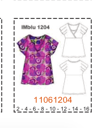 MOLDE BLUSAS NIÑA - Imagen 10