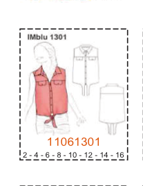 MOLDE BLUSAS NIÑA - Imagen 11