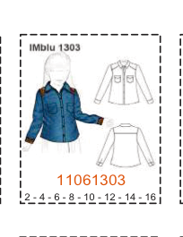 MOLDE BLUSAS NIÑA - Imagen 13
