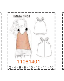 MOLDE BLUSAS NIÑA - Imagen 14