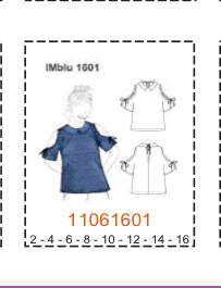 MOLDE BLUSAS NIÑA - Imagen 18