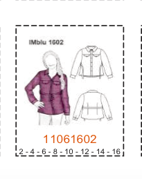 MOLDE BLUSAS NIÑA - Imagen 19