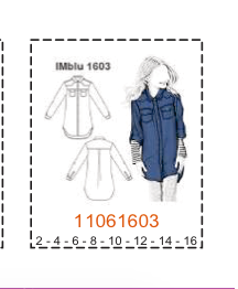 MOLDE BLUSAS NIÑA - Imagen 20
