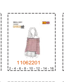 MOLDE BLUSAS NIÑA - Imagen 24