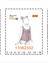 MOLDE BLUSAS NIÑA - Imagen 28