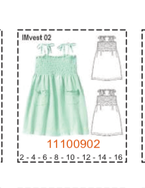 MOLDE VESTIDOS NIÑA - 1 - Imagen 2