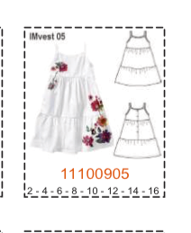 MOLDE VESTIDOS NIÑA - 1 - Imagen 5