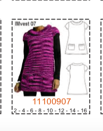 MOLDE VESTIDOS NIÑA - 1 - Imagen 7