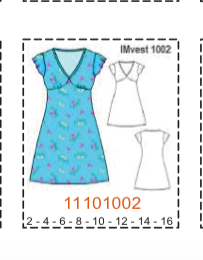 MOLDE VESTIDOS NIÑA - 1 - Imagen 17