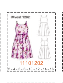 MOLDE VESTIDOS NIÑA - 1 - Imagen 23