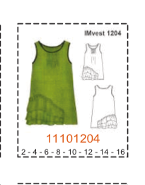 MOLDE VESTIDOS NIÑA - 1 - Imagen 25