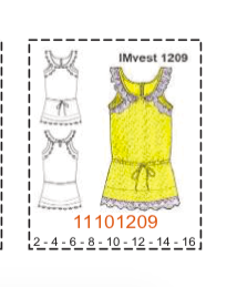 MOLDE VESTIDOS NIÑA - 1 - Imagen 30