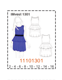 MOLDE VESTIDOS NIÑA - 1 - Imagen 31